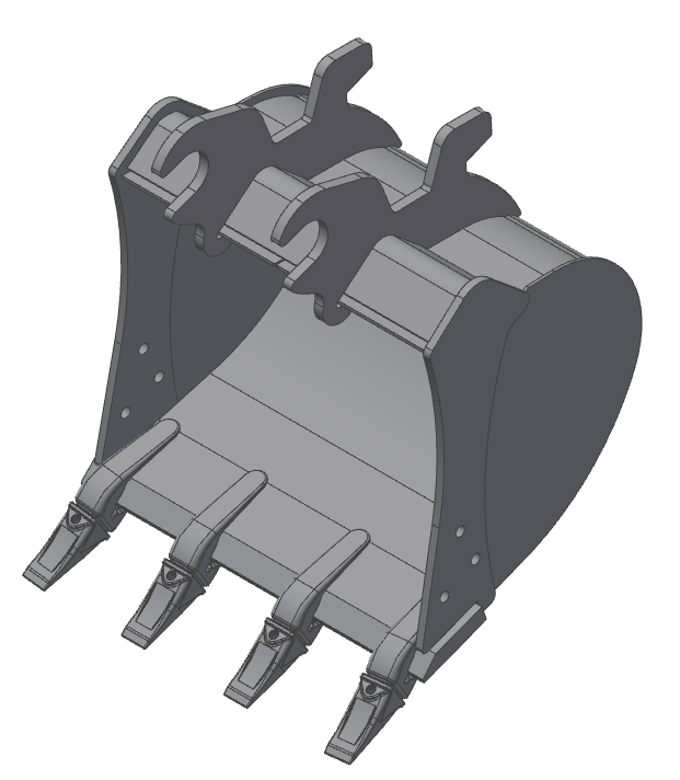 excavator buckets oem wedge style2