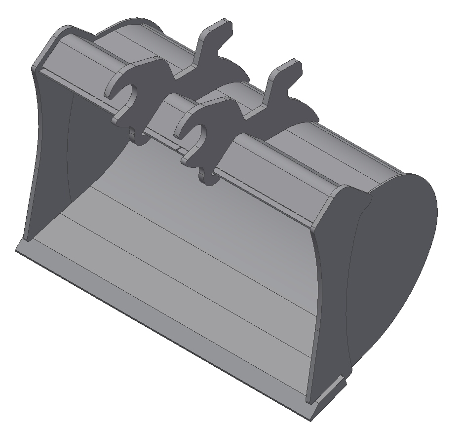 excavator buckets oem wedge style3