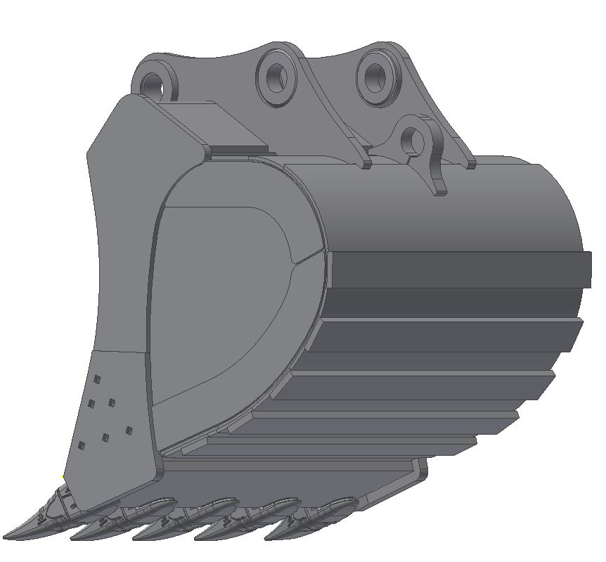 excavator buckets severe duty