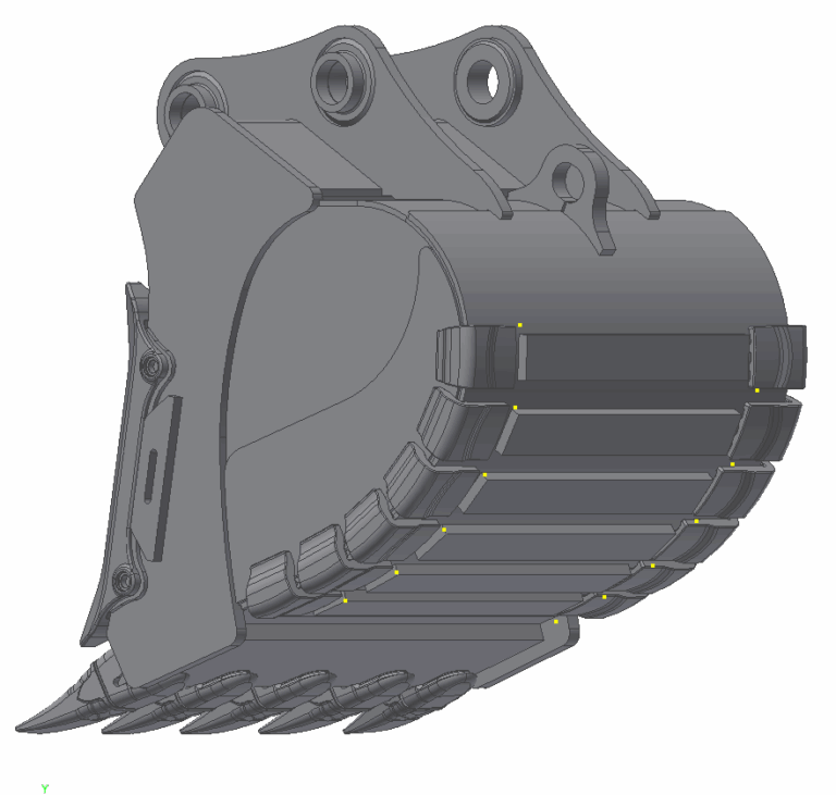 excavator buckets sxd