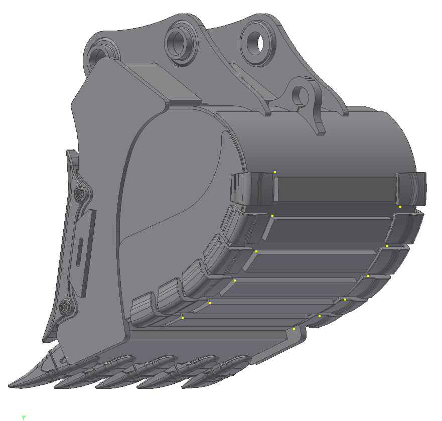 excavator buckets sxd