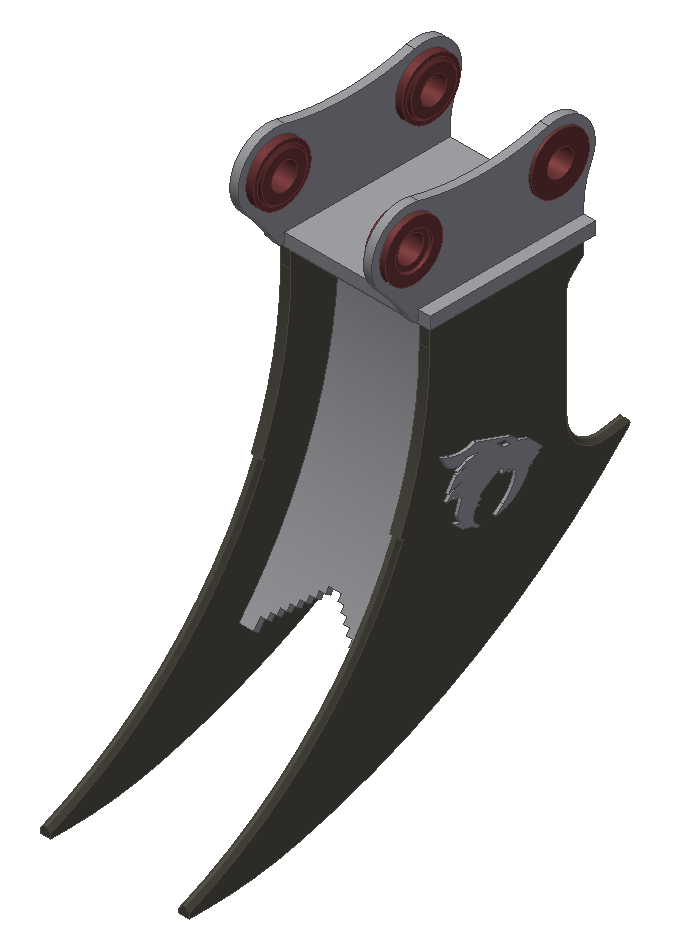 excavator specialty stump ripper