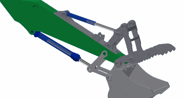 excavator thumbs quick link hydraulic