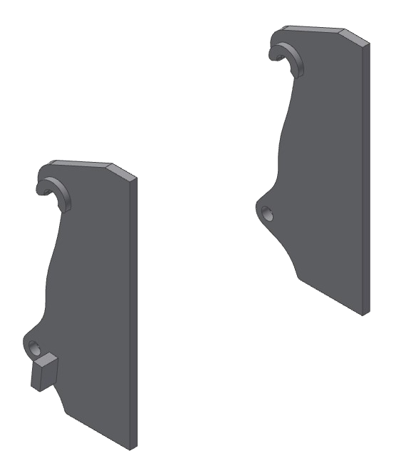 wheel loader blanks female adapter blanks