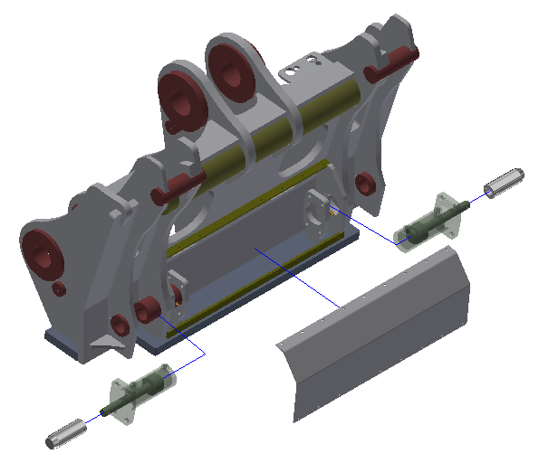 wheel loader couplers xtreme duty hyd