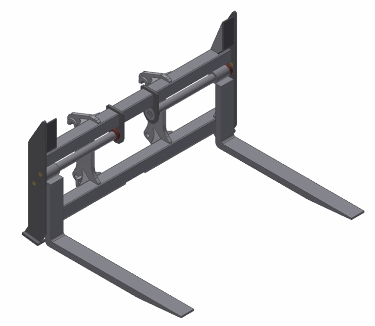 wheel loader forks construction mechanical hydraulic